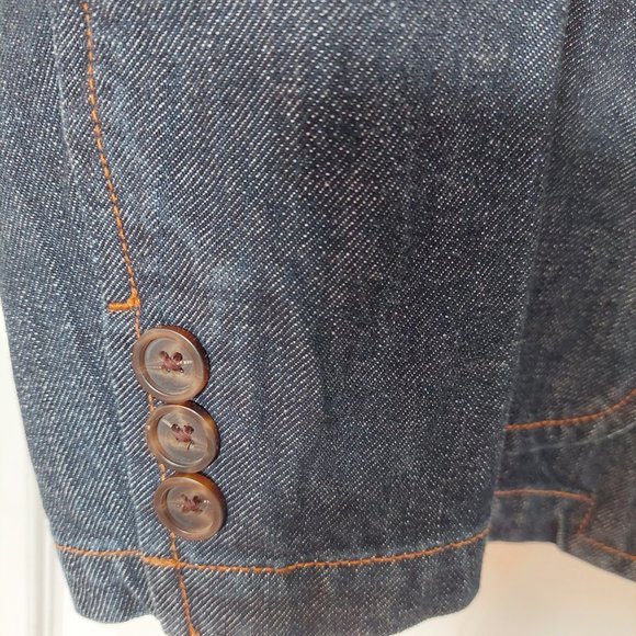 GAP Dark Blue Jean Jacket - Picture 5 of 11
